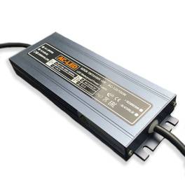Блок питания AC-12V/150W/IP67 Slim металлический корпус - фото 5                                    title=