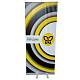 Мобильный стенд Roll-up DLC HY алюминий, 85x200см, 1,9кг