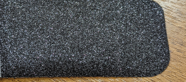 Термопленка NOVA-FLEX CREATIVE GLITTER, 6002 - сверкающий черный, 0.50 х 25 м - фото 2                                    title=