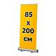 Мобильный стенд Roll-up DLC YU алюминий, 85x200см, 1,9кг
