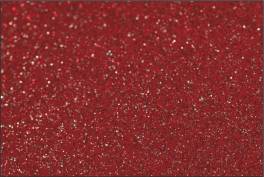 Термотрансферная пленка NOVA-FLEX GLITTER 1808 красная, сверкающая с блёстками, 0,50 x 5 м 								