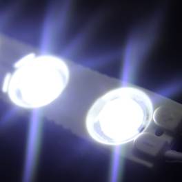 Светодиодный модуль ST 3x2835 W Lens 105Lm/1,5W/160 град/6500K/IP67 - фото 4                                    title=
