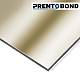 Алюминиевая композитная панель зеркальное золото 3мм 0,3 302 RAL G0002 Prento Bond  1220*4000 мм 