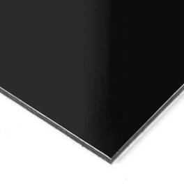 Алюминиевая композитная панель 3мм черная Goldstar RAL9005 стенка 0,21, 1220*4000 мм - фото 1                                    title=