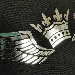 Термопленка NOVA-FLEX PU SOFT, 6230 - зеркальное серебро, 0.50 х 25 м - фото 2                                    title=