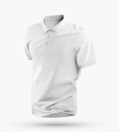 Рубашка поло 100% х\б, классика,унисекс, плотность 200 г/м2, цвет белый,  размер 52 (XXL) - фото 1                                    title=