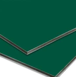 Алюминиевая композитная панель 3мм зеленая мята Goldstar RAL6029 стенка 0,21, 1500*4000 мм   - фото 1                                    title=
