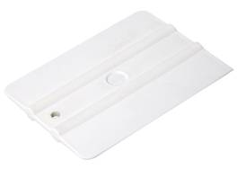 Ракель простой жесткий 100PP белый 4" (100 x 75 мм) серия WRAP								