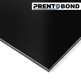 Алюминиевая композитная панель черная 3мм 0,21 020 RAL 9005 Prento Bond 1500*4000 мм   - фото 1                                    title=