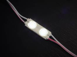 Светодиодный модуль ST 2x2835 W Lens 60Lm/0,68W/160 град/6500K/IP67 - фото 2                                    title=