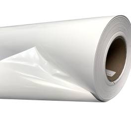 Самоклеящаяся легкосъёмная пленка DLC Milk White N1100 REM 1,37 x 50 м, белая, глянцевая - фото 6                                    title=