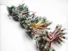 Светодиодный модуль DL 1 светодиод 9мм/12V/0.2W/180 град/Красный/IP67								