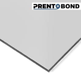 Алюминиевая композитная панель светло-серая 3мм 0,21 Prento Bond RAL7047 1500*4000 мм   - фото 2                                    title=