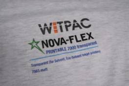 Термопленка NOVA-FLEX 7563, для экосольвента, прозрачная, полуматовая, 0.50 х 25 м - фото 3                                    title=