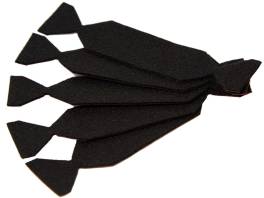 Насадка для простого ракеля “Felt-10” черная, 140х30 мм								