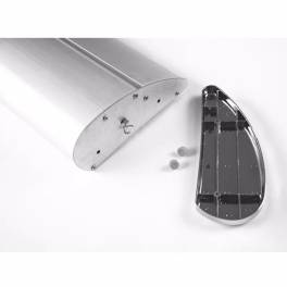 Мобильный стенд Капля Roll-up DLC HY алюминий, 100x200см, 3,8кг - фото 6                                    title=