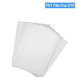 Пленка для DTF печати Hazak листовая PET,матовая, двусторонняя, теплого отрыва,100 л. A3 297*420mm - фото 2                                    title=
